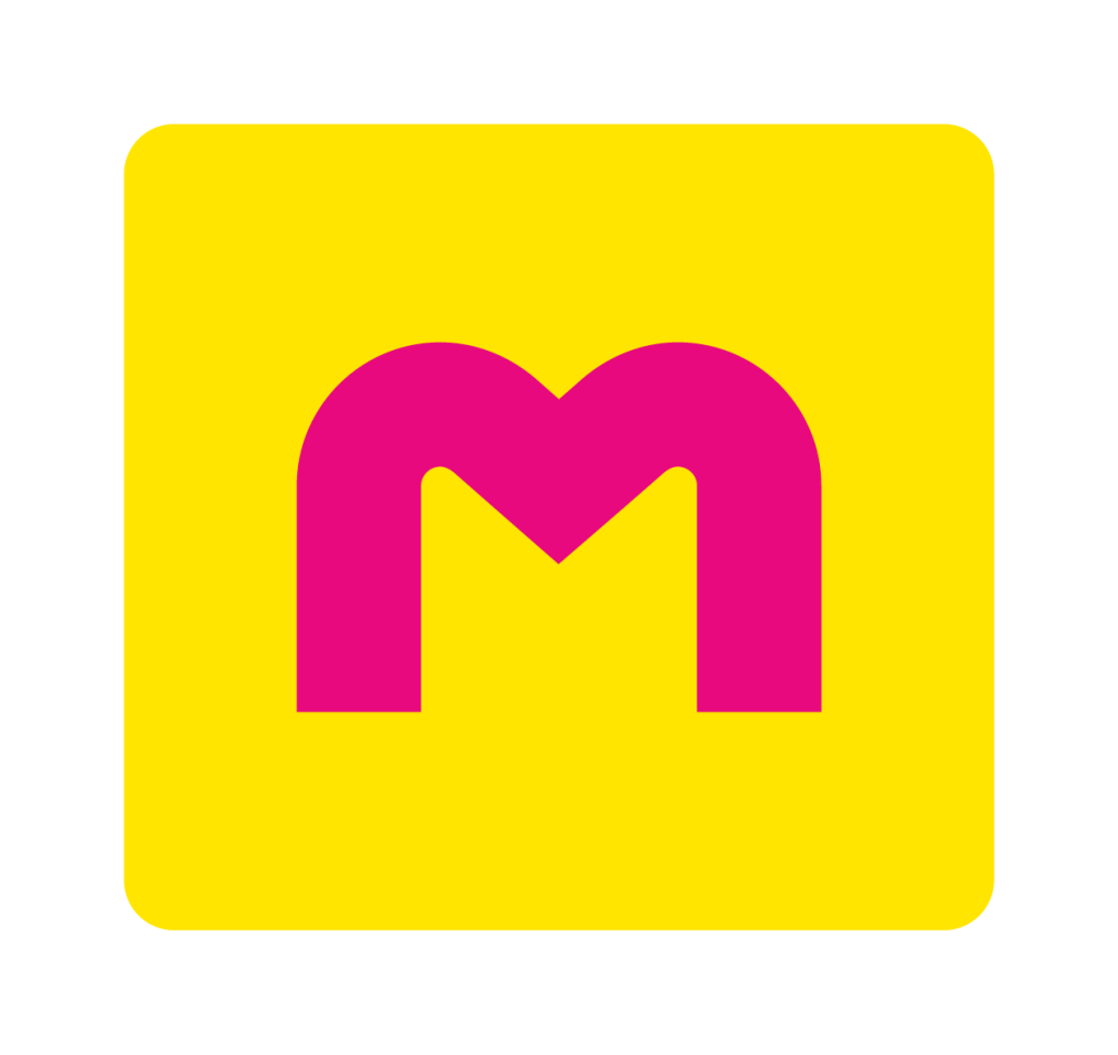 Keltainen museokortin logo